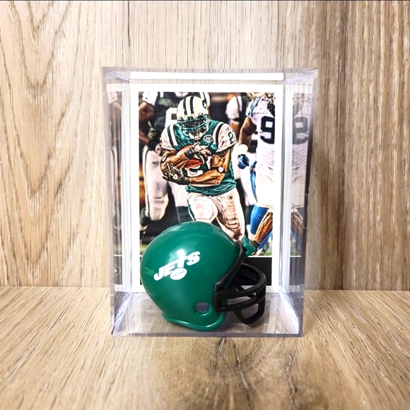 LaDainian Tomlinson New York Jets Football Helmet Sports Box - Picture 1 of 2